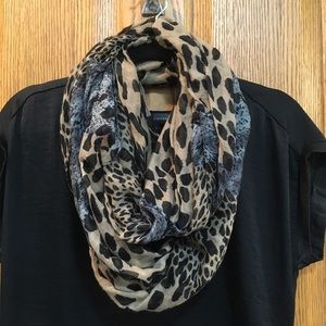 Animal Print Infinity Scarf